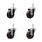 Service Caster 35 Inch High Temp Glass Filled Nylon Wheel Swivel 34 Inch Threaded Stem Caster Set SCC-TS20S3514-GFNSHT-34212-4 - alternate 1